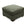 Zoe ottoman in green fabric