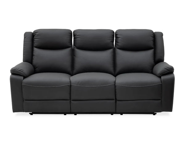 Lena 3 piece recliner suite in Endurotek fabric with 4 recliners